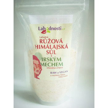 Růžová himálajská sůl s Irským mechem 400 g